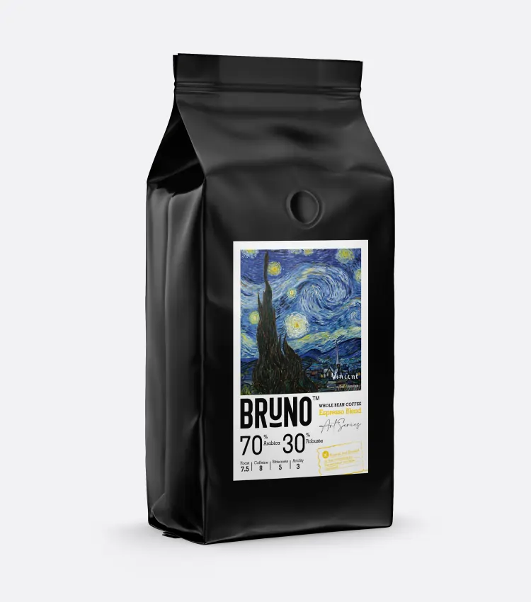دان قهوه BRUNO مدل Espresso Blend (1 کیلوگرم)