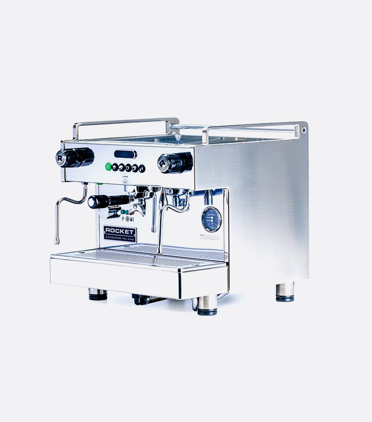 دستگاه اسپرسوساز راکت مدل Boxer Timer تکگروپه