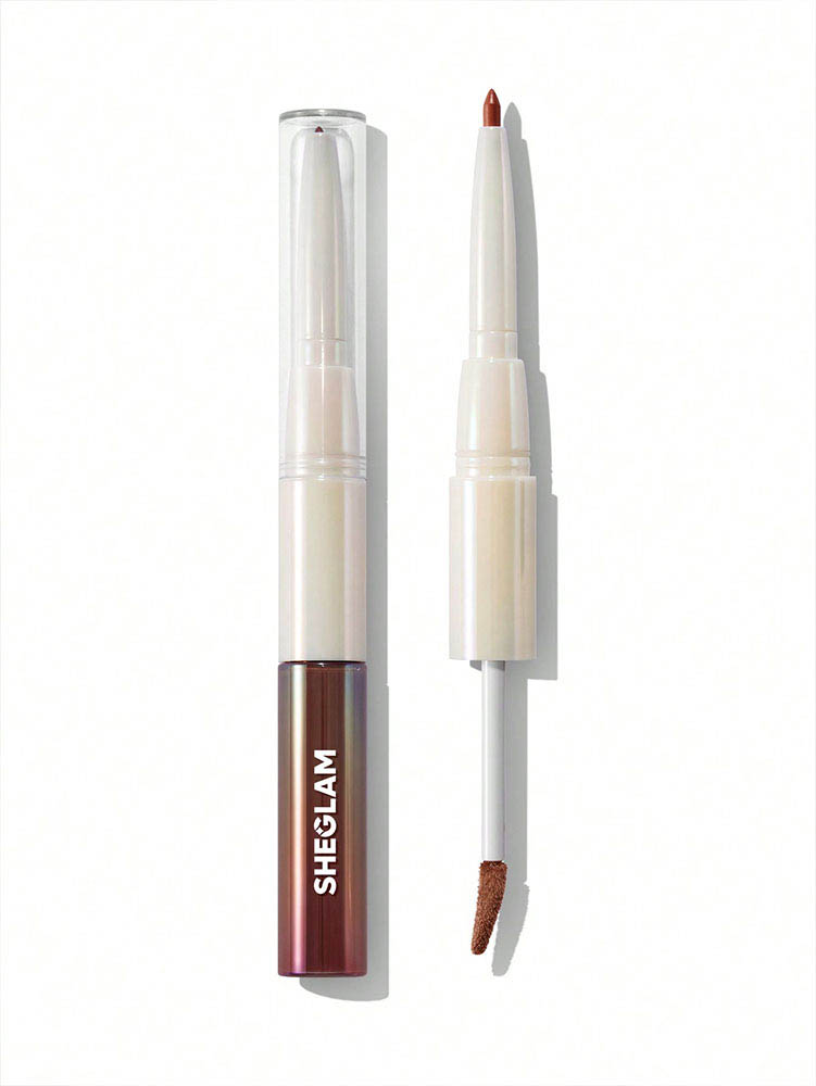لیپ گلاس و خط لب دو طرفه شیگلم مدل Lip Rules Liner & Gloss Pen