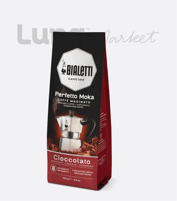 قهوه آسیاب شده بیالتی مدل cioccolato (250 گرم)