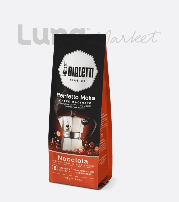 قهوه آسیاب شده بیالتی مدل nocciola (250 گرم)